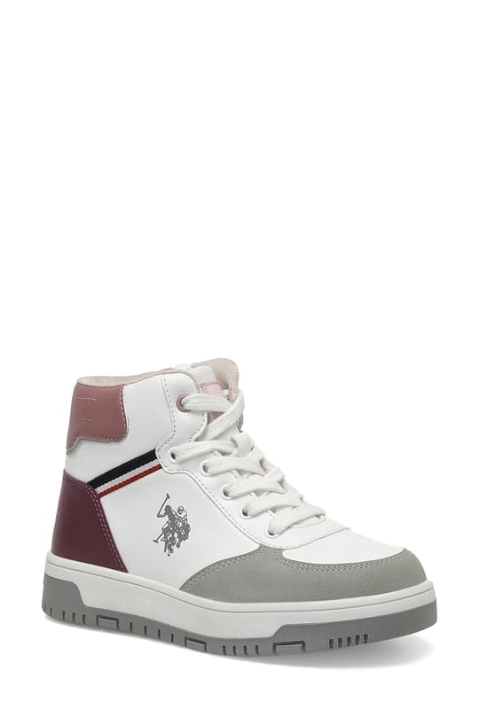 U.S. Polo Assn. Kız Çocuk Valerin 3PR Sneaker Beyaz 101467430
