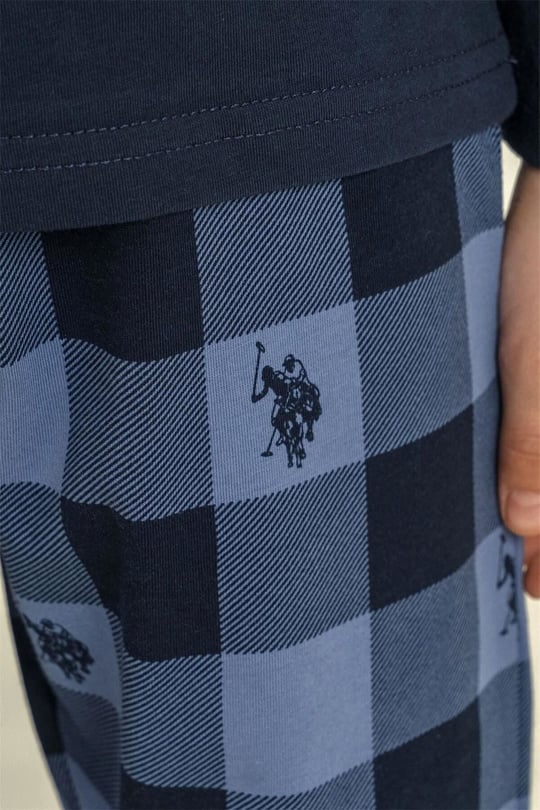 U.S. Polo Assn. Erkek Çocuk Pijama Takımı Lacivert US2647-G