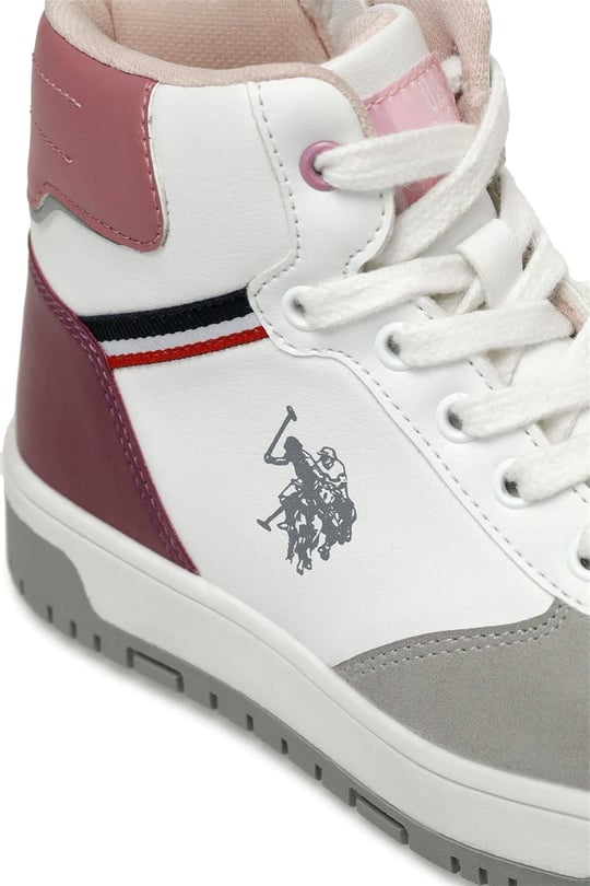 U.S. Polo Assn. Kız Çocuk Valerin 3PR Sneaker Beyaz 101467430