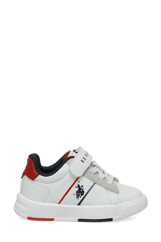 U.S. Polo Assn. Erkek Çocuk TRAVIS JR 4PR Sneaker Beyaz 101884840