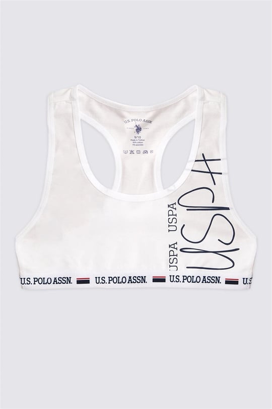 U.S. Polo Assn. Kız Çocuk 3'lü Bralet Takım Kırmızı US1681