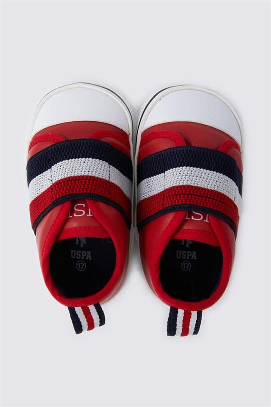 U.S. Polo Assn. Erkek Bebek Günlük Ayakkabı Kırmızı USB1301