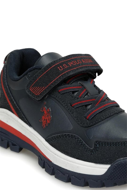 U.S. Polo Assn. Erkek Çocuk Sagan JR 3PR Spor Ayakkabı Lacivert 101392009