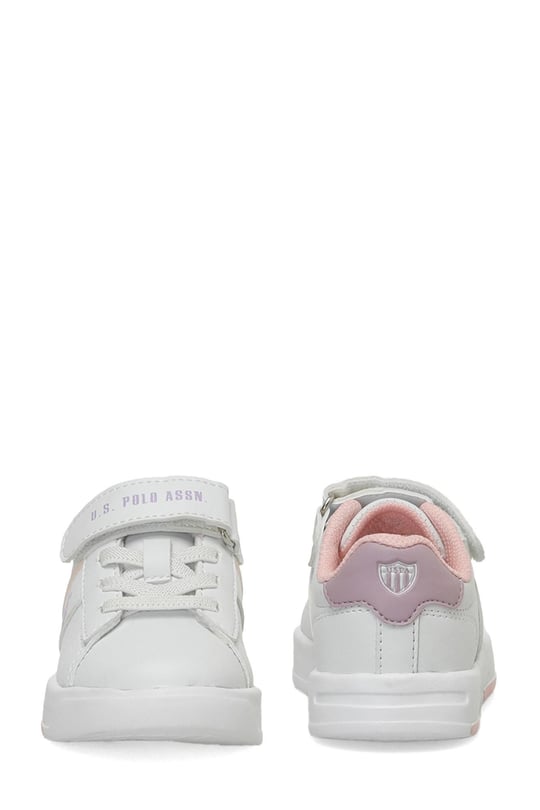 U.S. Polo Assn. Kız Bebek TRAVIS JR 4PR Spor Ayakkabı Beyaz Pembe 101884838