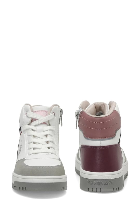 U.S. Polo Assn. Kız Çocuk Valerin 3PR Sneaker Beyaz 101467430