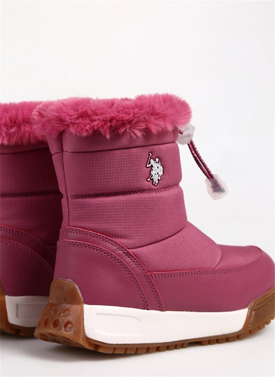 U.S. Polo Assn. Kız Çocuk Rainy Jr 4Pr Bot Pembe 101884824