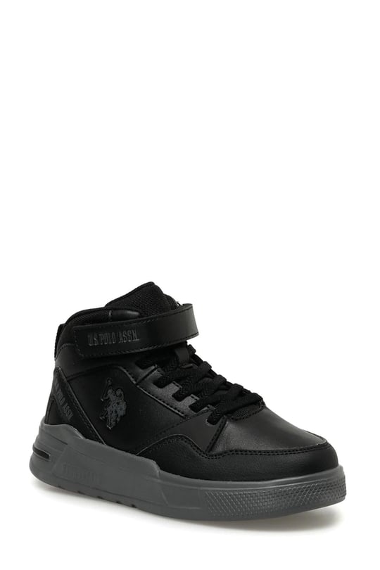 U.S. Polo Assn. Erkek Çocuk Sparta JR 3PR High Sneaker Siyah 101392191