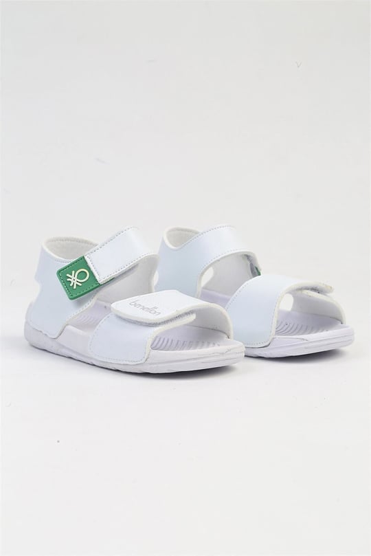 United Colors Of Benetton Çocuk Sandalet Beyaz BN-1252