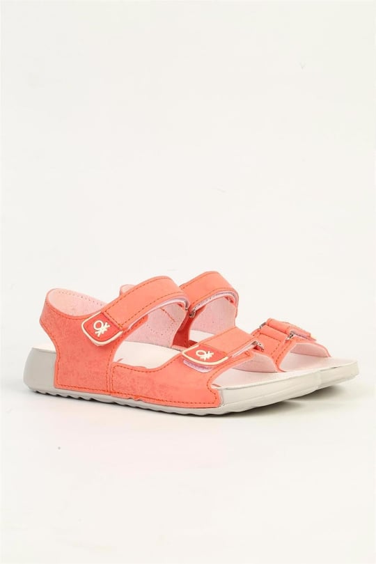 United Colors Of Benetton Çocuk Sandalet Somon BN-1421