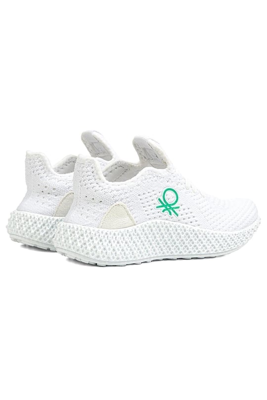 United Colors Of Benetton Çocuk Spor Ayakkabı Beyaz BN-30961