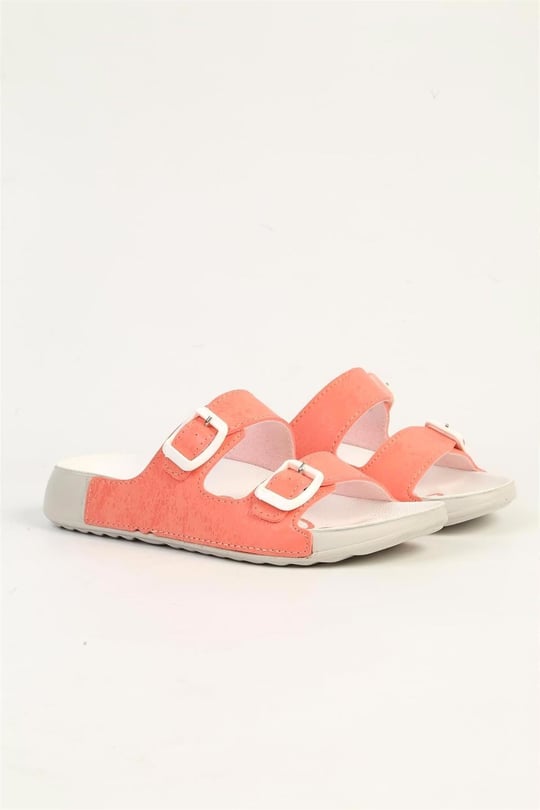 United Colors Of Benetton Çocuk Terlik Somon BN-1420