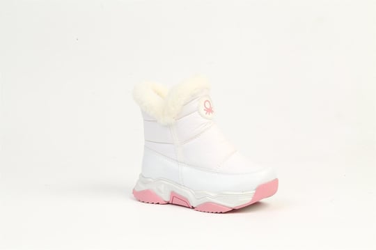 United Colors Of Benetton Kız Çocuk Bot Beyaz-Pembe BN-50049