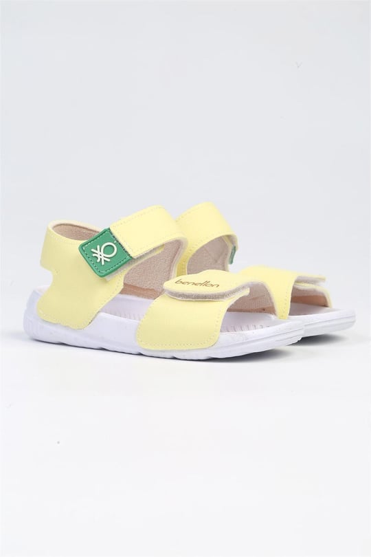 United Colors Of Benetton Kız Çocuk Sandalet Sarı BN-1252