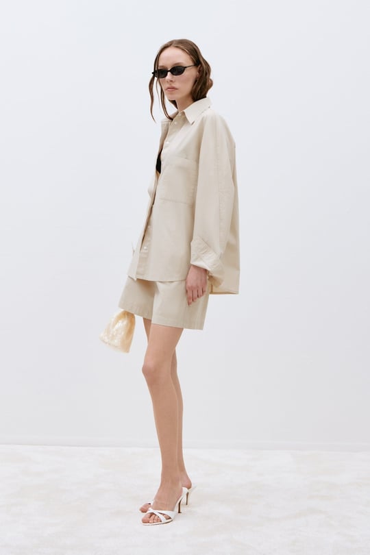 Klara Washed Poplin Shirt