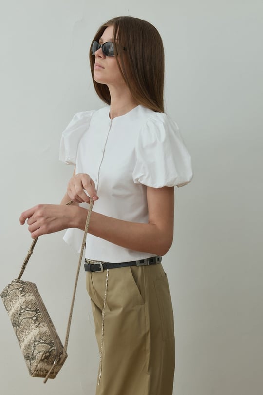 Beth Balloon Sleeve Shirt