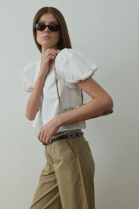 Beth Balloon Sleeve Shirt