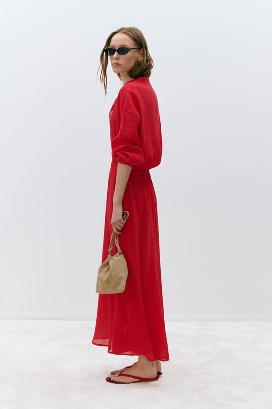 Dore Nickel Hardware Dress