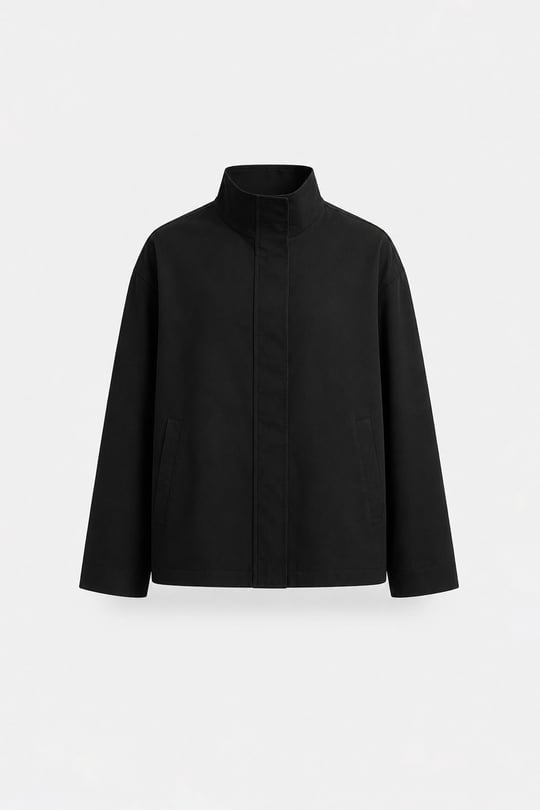 Siyah Cavie Bomber Ceket