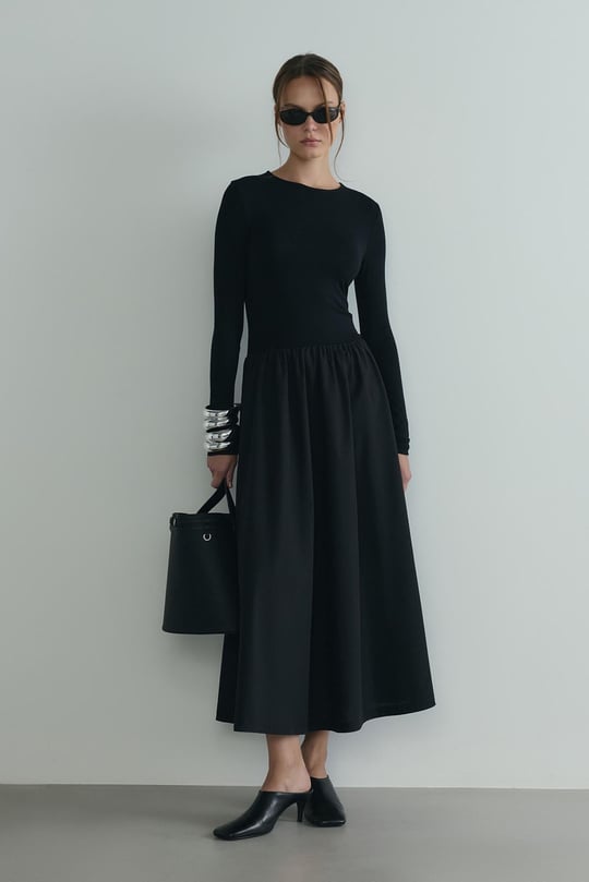 Harper Contrast Dress