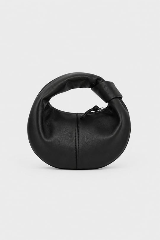 Siyah Mini Bowl Bag