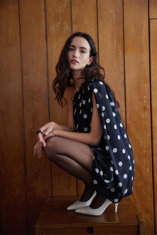 Polka Dot Balloon Dress