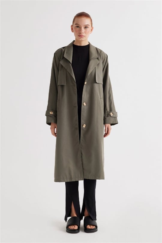 80s Vintage CottonTwill Fooded Coat USA製 80s Vintage CottonTwill Fooded Coat USA製 80s Vintage