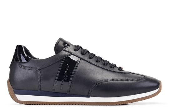 Siyah Rugan Detaylı Erkek Sneaker Ayakkabı