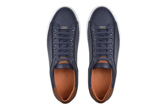 Lacivert Bağcıklı Erkek Sneaker Ayakkabı