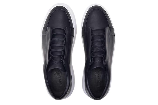 Siyah Bağcıklı Erkek Sneaker Ayakkabı