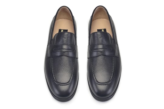 Siyah Penny Loafer Erkek Ayakkabı