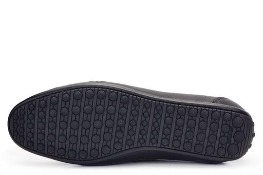 Siyah Püsküllü Loafer Yazlık Erkek Ayakkabı