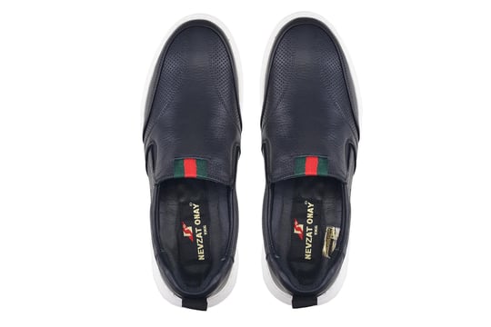 Siyah Bağcıksız Loafer Erkek Yazlık Ayakkabı
