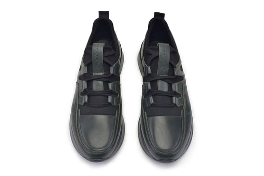 Yeşil Bağcıklı Erkek Sneaker Ayakkabı
