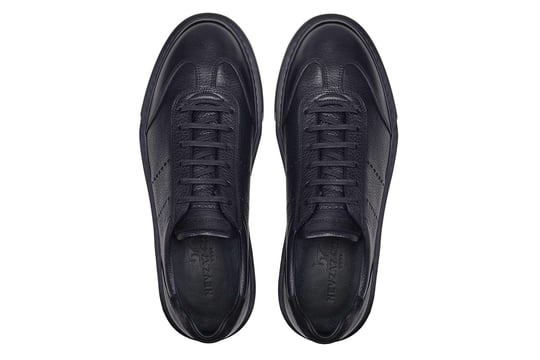 Siyah Bağcıklı Erkek Sneaker Ayakkabı