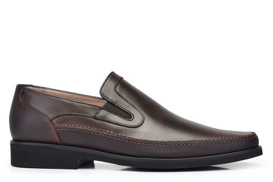 Kahverengi Hakiki Deri Loafer Erkek Günlük Ayakkabı
