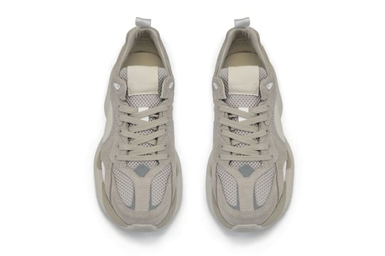Bej Bağcıklı Sneaker Erkek Ayakkabı
