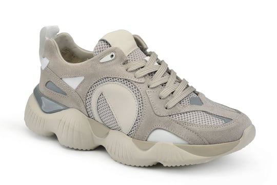 Bej Bağcıklı Sneaker Erkek Ayakkabı