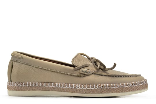 Bej Yazlık Loafer Erkek Ayakkabı