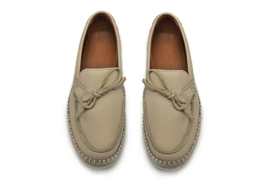 Bej Yazlık Loafer Erkek Ayakkabı