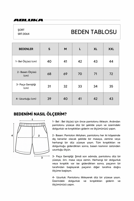 Erkek Desenli Beli Lastikli Deniz Şortu Mavi