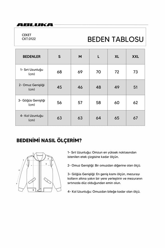 Erkek Relax Fit Premium Kalın Gabardin Ceket Kahverengi