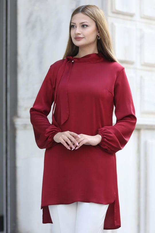 Trend Tesettür Tunik Kırmızı