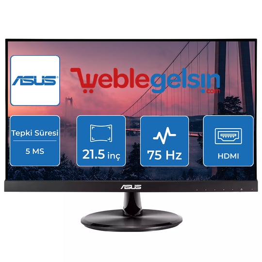 21.5 ASUS VT229H FHD IPS 5MS DOKUNMATİK HDMI VGA