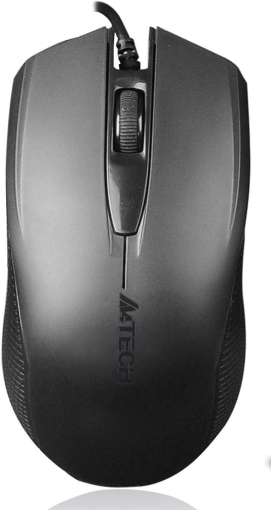 A4 TECH OP-760 USB SİYAH V-TRACK 1000 DPI MOUSE