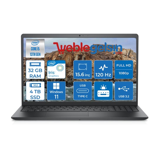 Dell Vostro 3530 Intel Core I5-1334U 32GB 4TB SSD Fhd 15.6