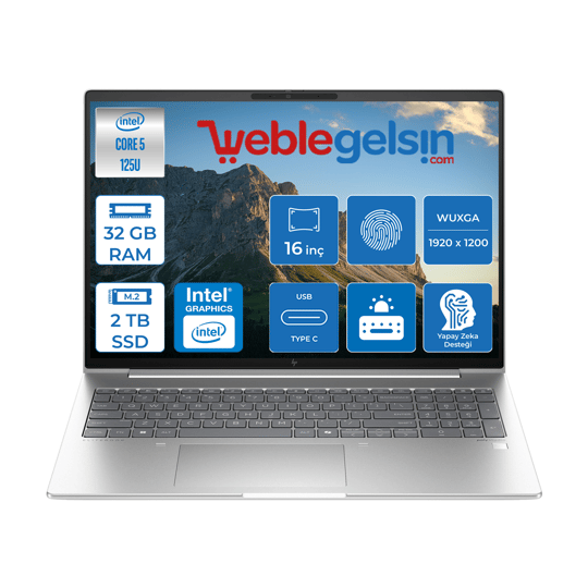 Elitebook 660 G11 Ultra5 125U 32GB DDR5 2TB SSD 16