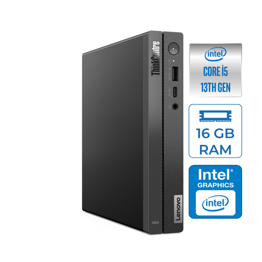 Lenovo Thinkcentre Neo 50Q Gen 4 Intel Core I5-13420H 16GB 1TB SSD Freedos Masaüstü Bilgisayar 12LN0048TRF02