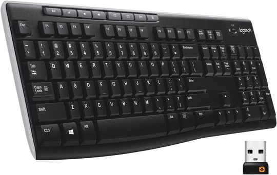 LOGITECH K270 KABLOSUZ KLAVYE Q TR USB SİYAH 920-003761
