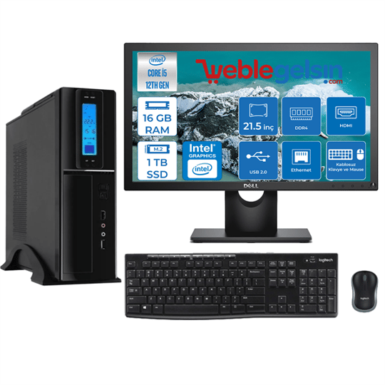 Zetta Flex Sff Intel Core i5 12400 16GB 1TB SSD 21.5