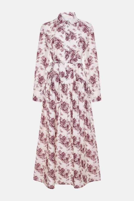 Blanc Bordo Elbise